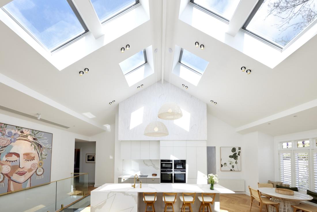 Skylights + cathedral in Mayfair, Brantford